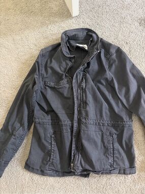 Woman’s  Casual Utility Jacket - Charcoal